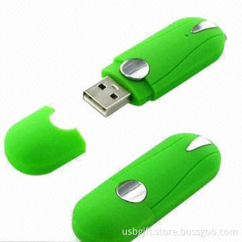 USB flash disk, 4GB memory capacity, customized logo, plastic material, promotional gift